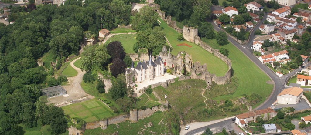 vue du château