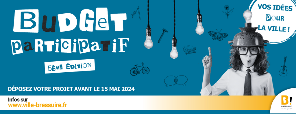 Budget participatif 2024 : à vos idées !