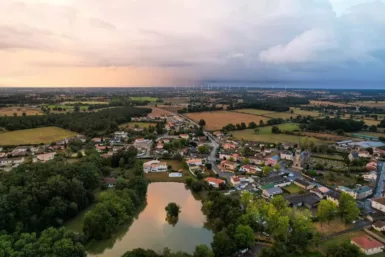 Vue aérienne - Chambroutet