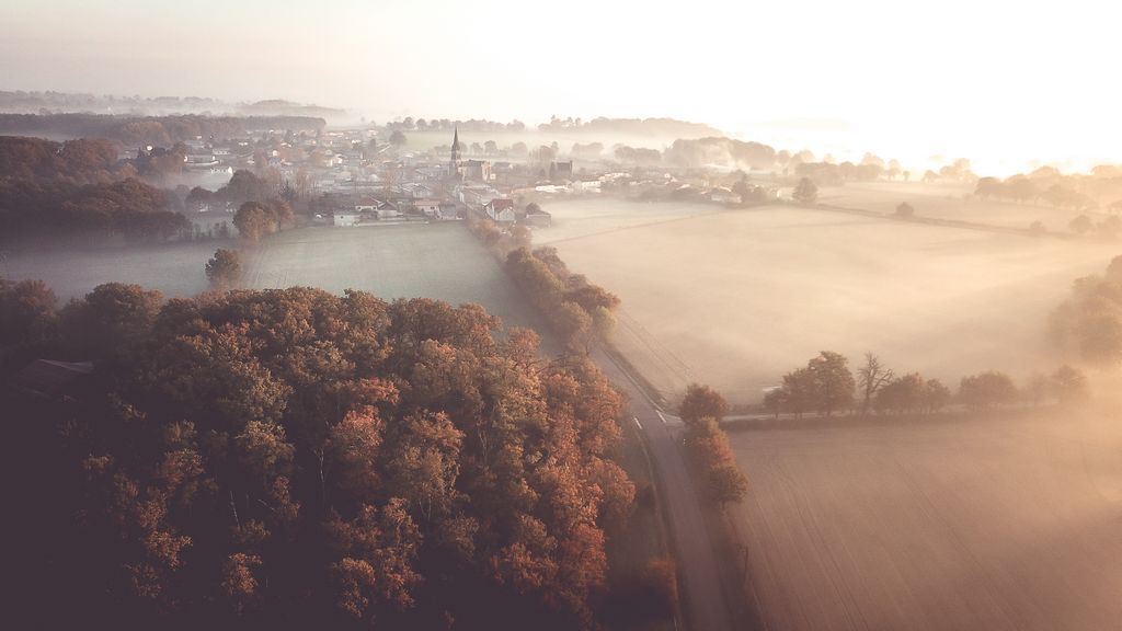 Vue aérienne - Chambroutet