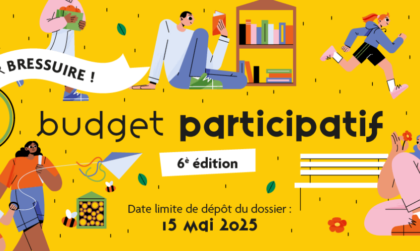 Budget Participatif 2025 - Visuel de l'affiche