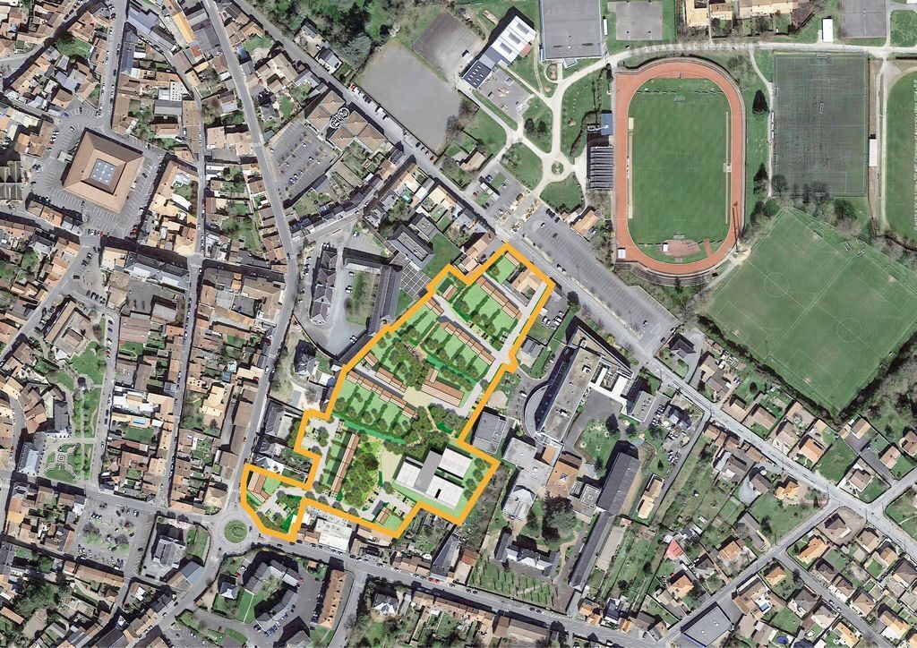 Plan du Quartier des Quatre Saisons
