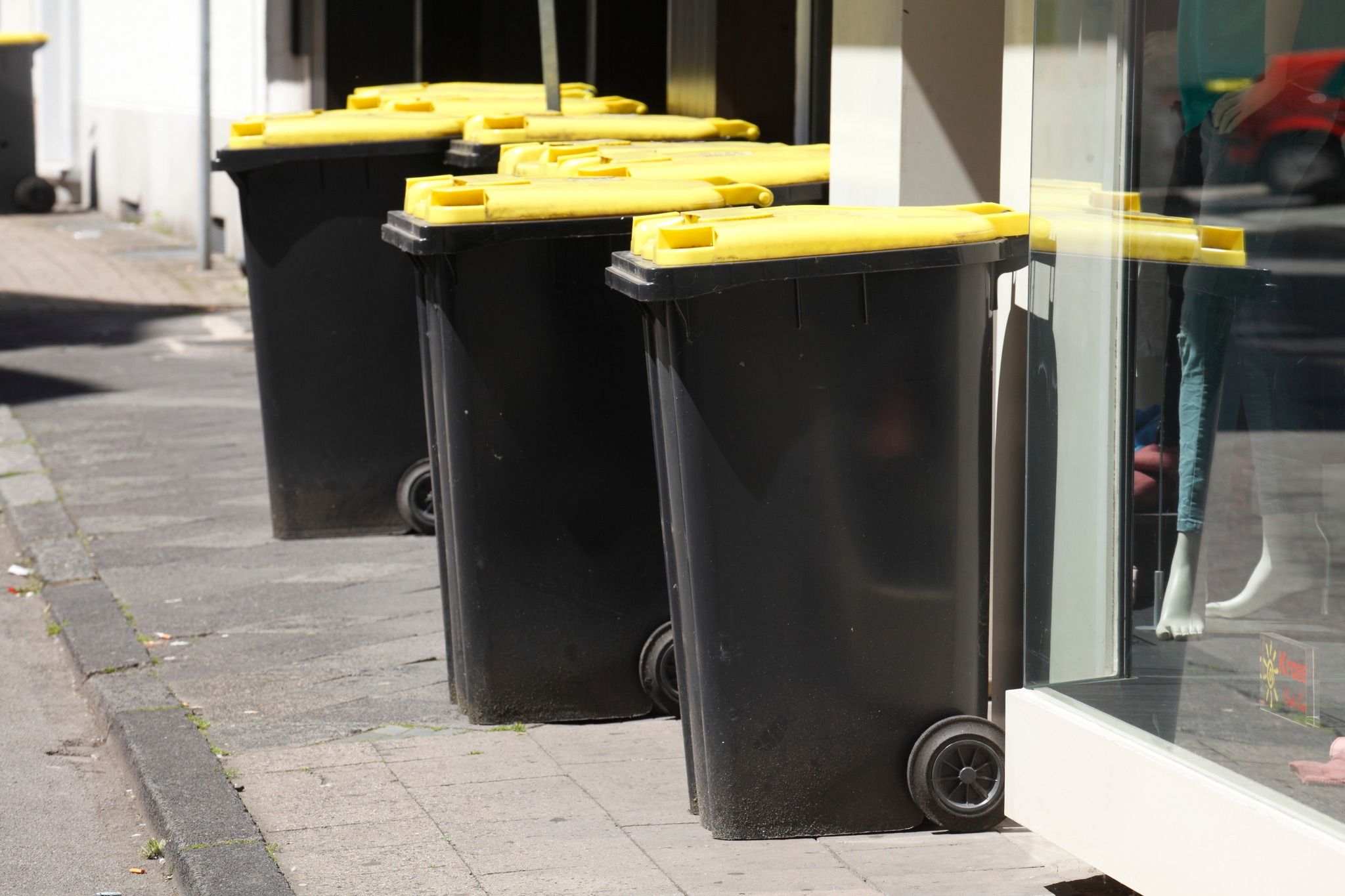Poubelles de tri - Poubelles jaunes