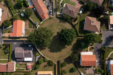 Vue aérienne lotissement Bressuire