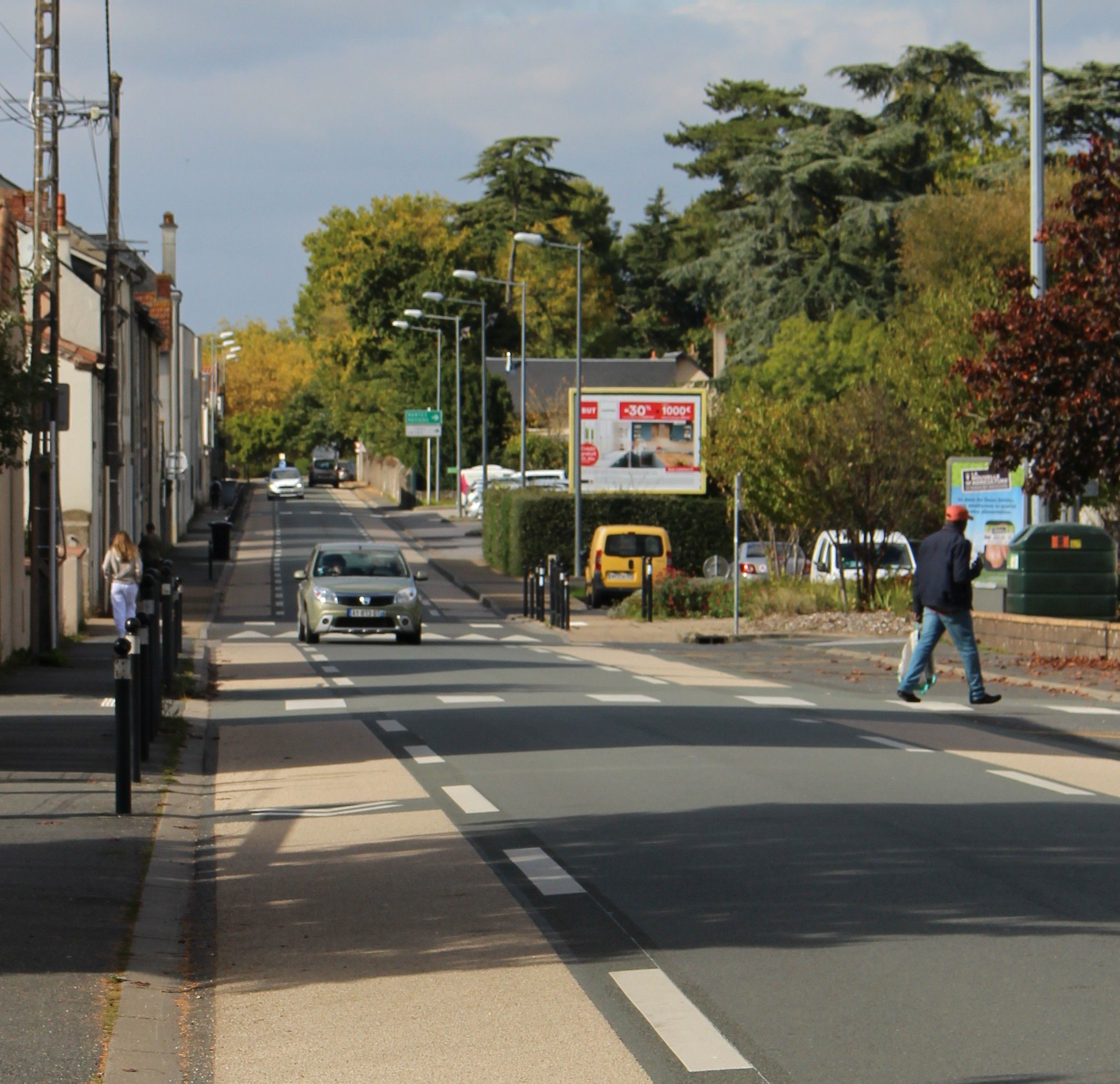 Rue de Malabry avec le chaucidou