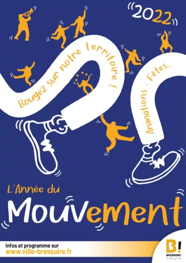 Affiche de l'Année du Mouvement (2022)