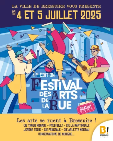 Visuel du Festival des Arts de la Rue (FAR) 2025