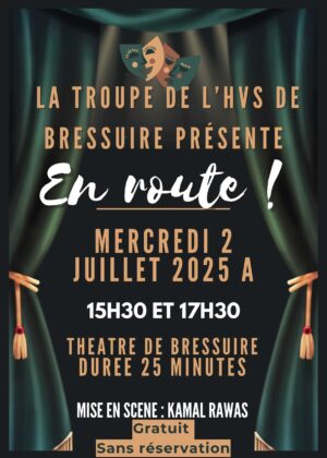 Affiche troupe de théâtre de l'HVS