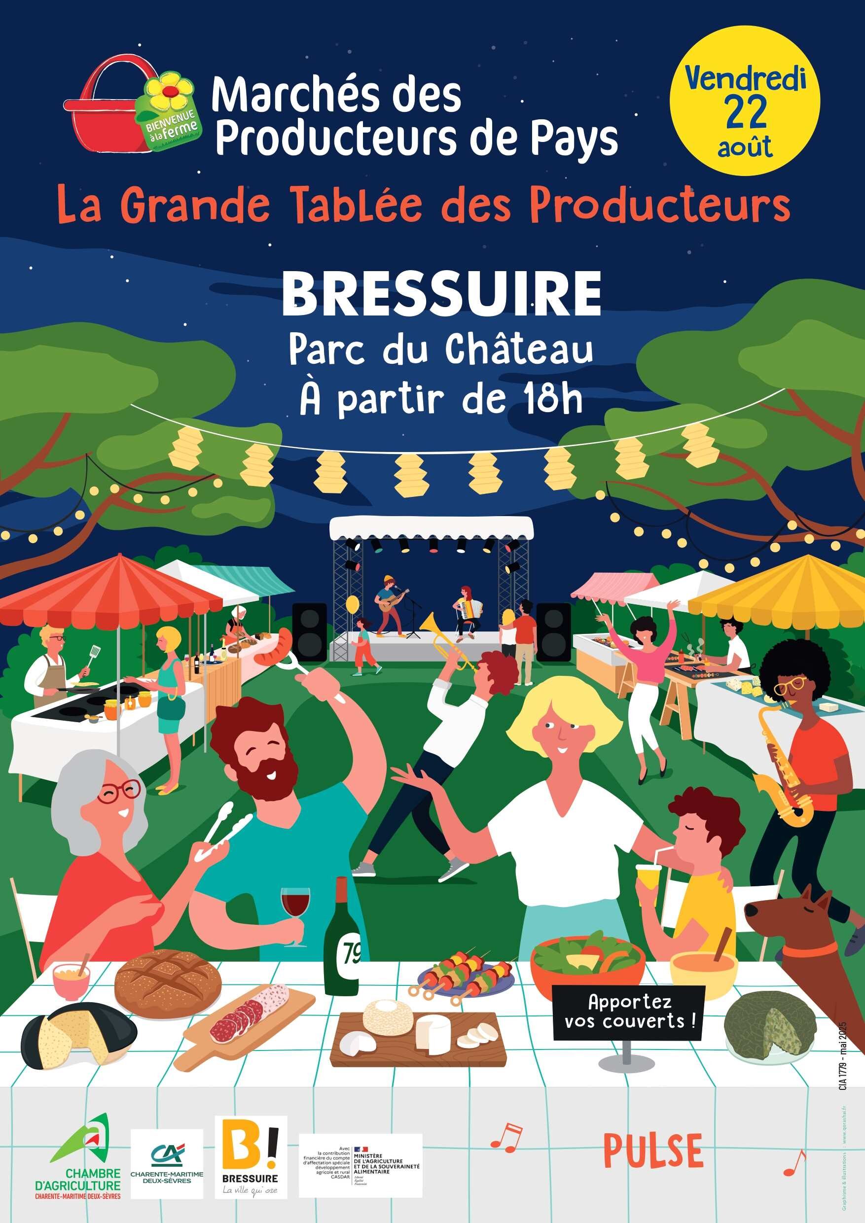 Affiche marché des producteurs