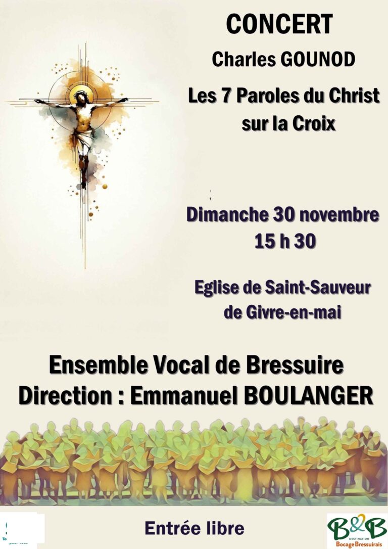 Concert ensemble vocal Bressuire