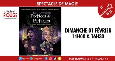 Affiche spectacle de magie