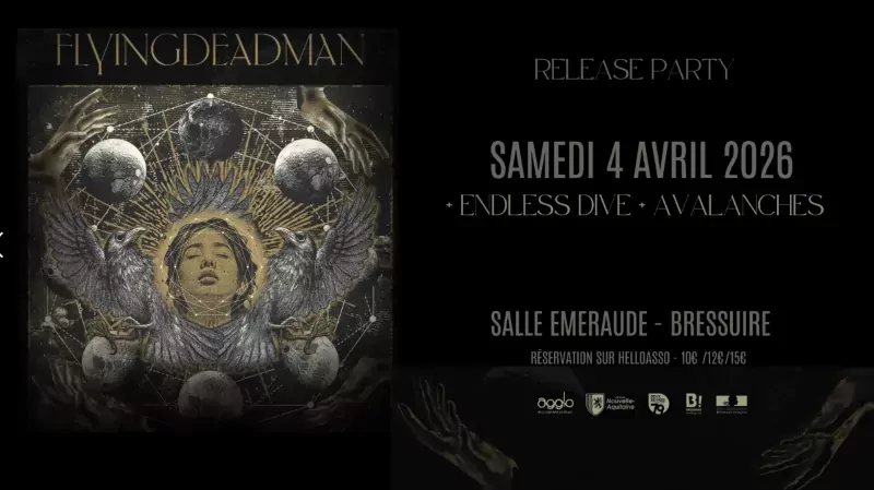 Affiche concert flyingdeadman