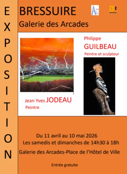 Affiche exposition galerie des arcades