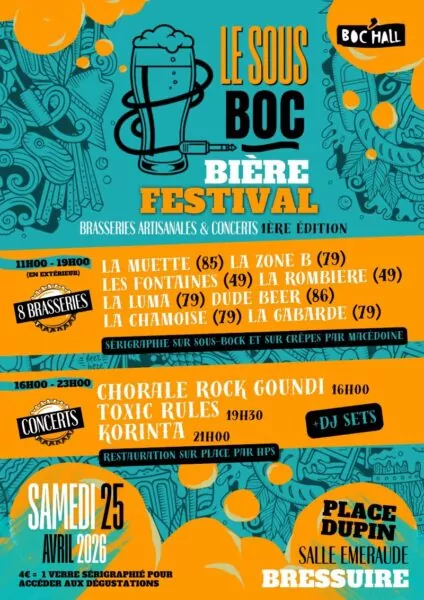 Affiche Festival Biere BocHall