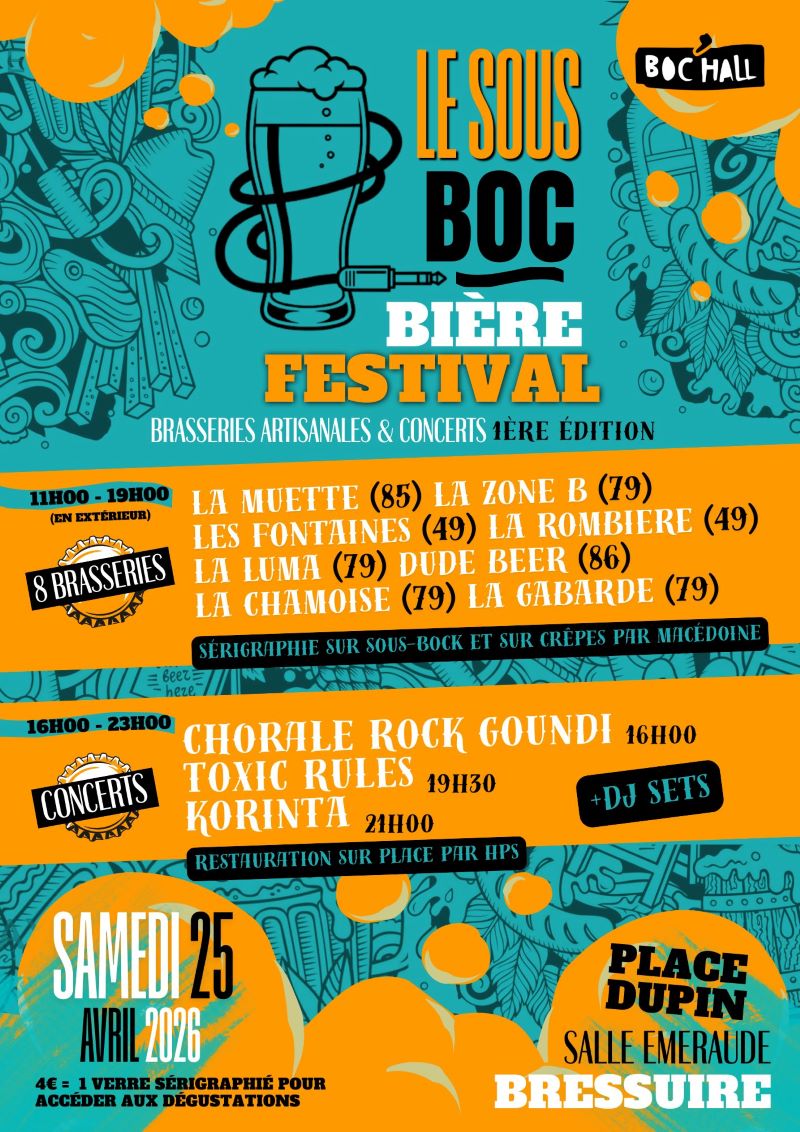 Affiche Festival Biere BocHall