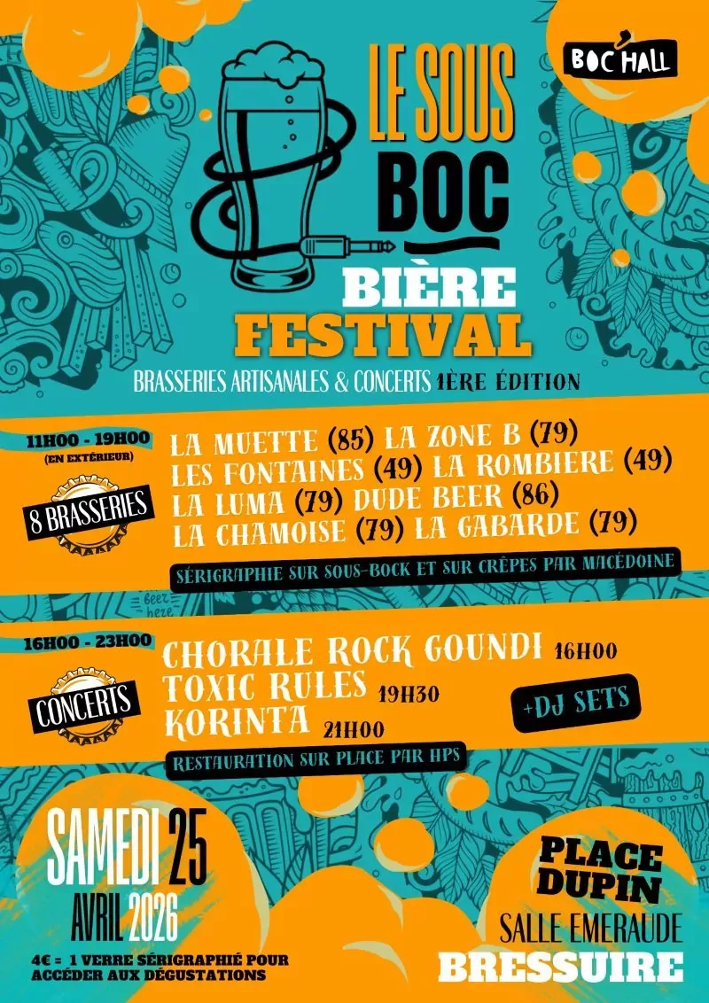Affiche Festival Biere BocHall