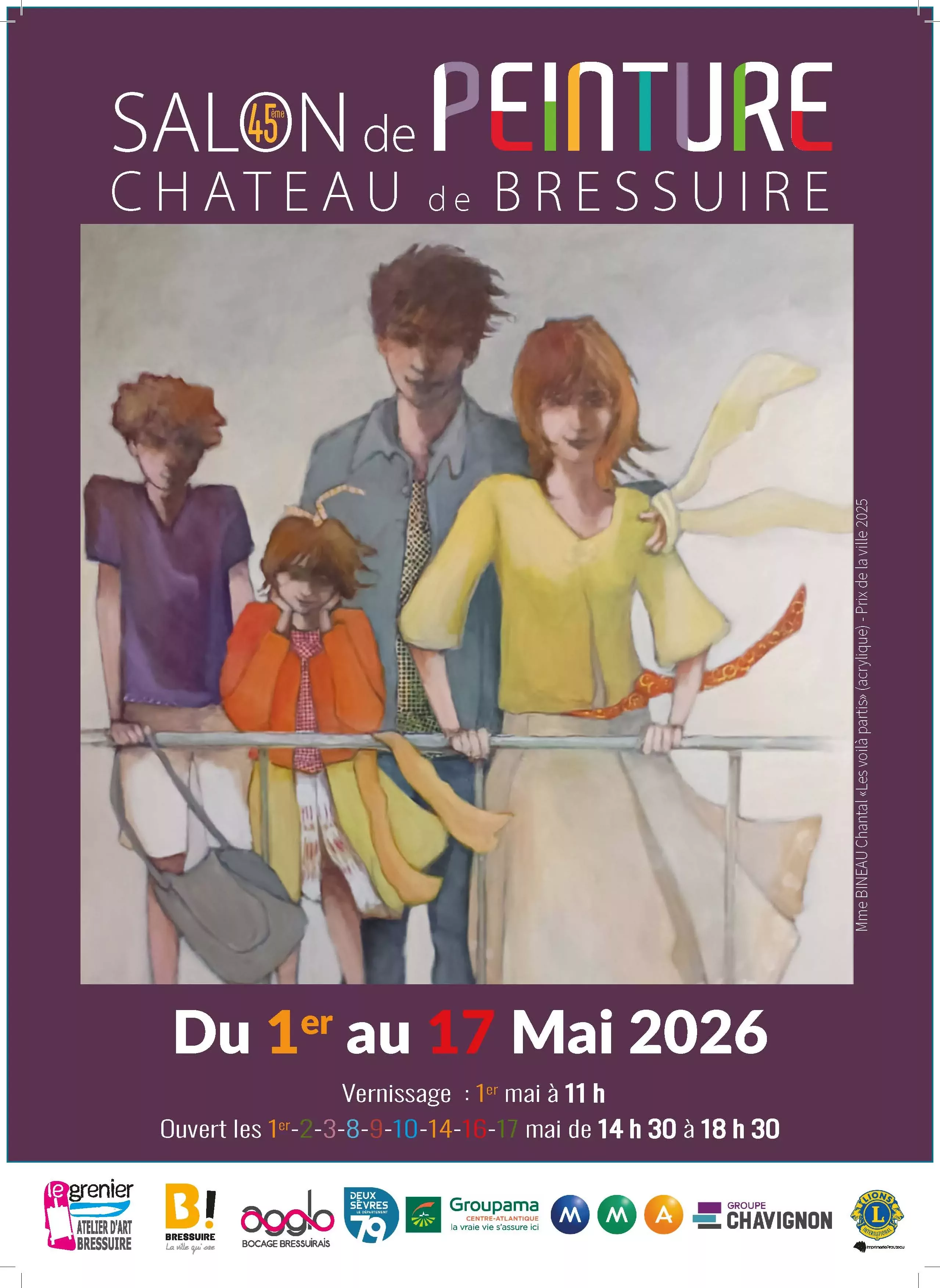 Affiche Salon de Peinture