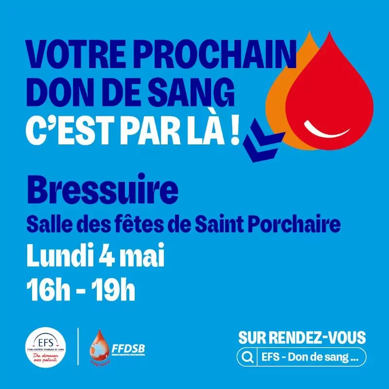 Affiche don du sang