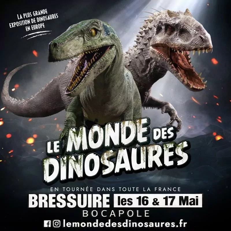 Le Monde des Dinosaures à Bressuire