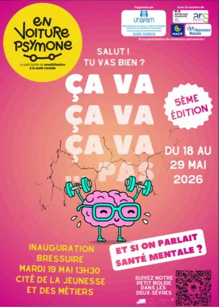 Affiche en voiture psymone