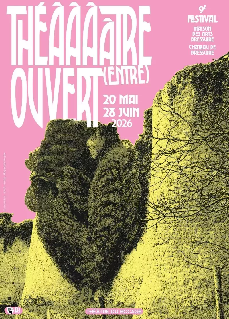 Affiche Théâtre entre ouvert
