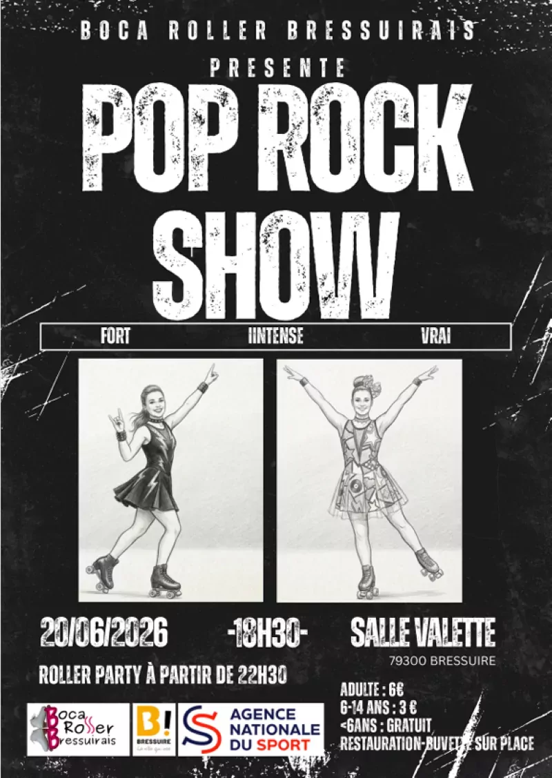 Affiche Pop Rock Show