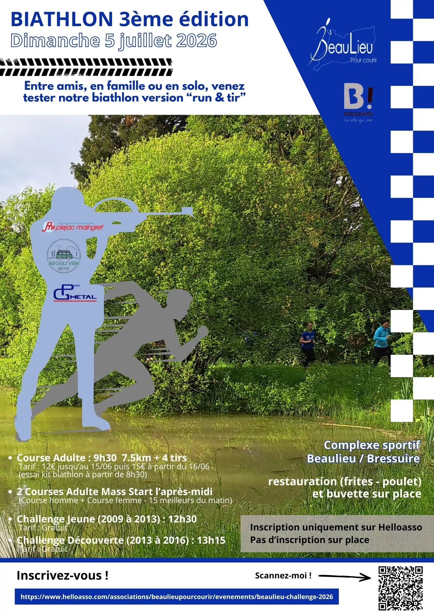 Affiche Biathlon de Beaulieu