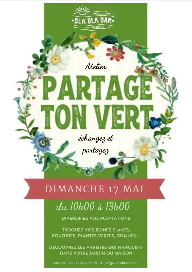 Affiche partage ton vert