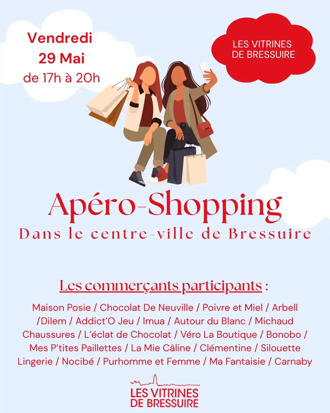 Affiche Apéro Shopping