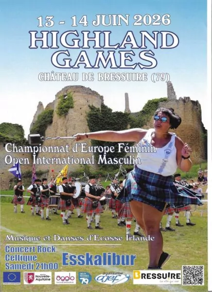 Affiche highland games