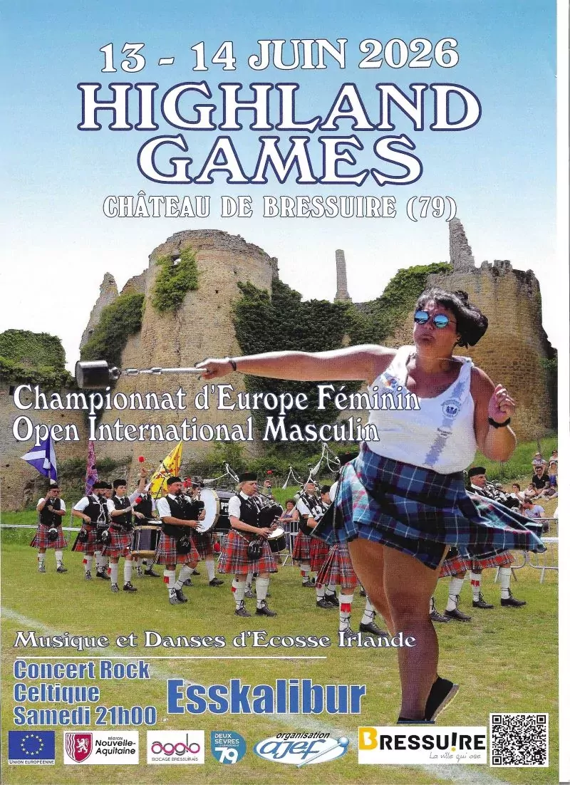 Affiche highland games