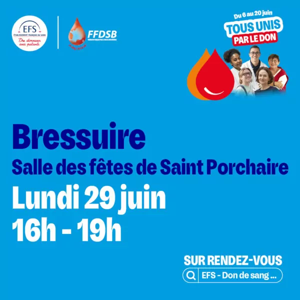 Affiche don du sang