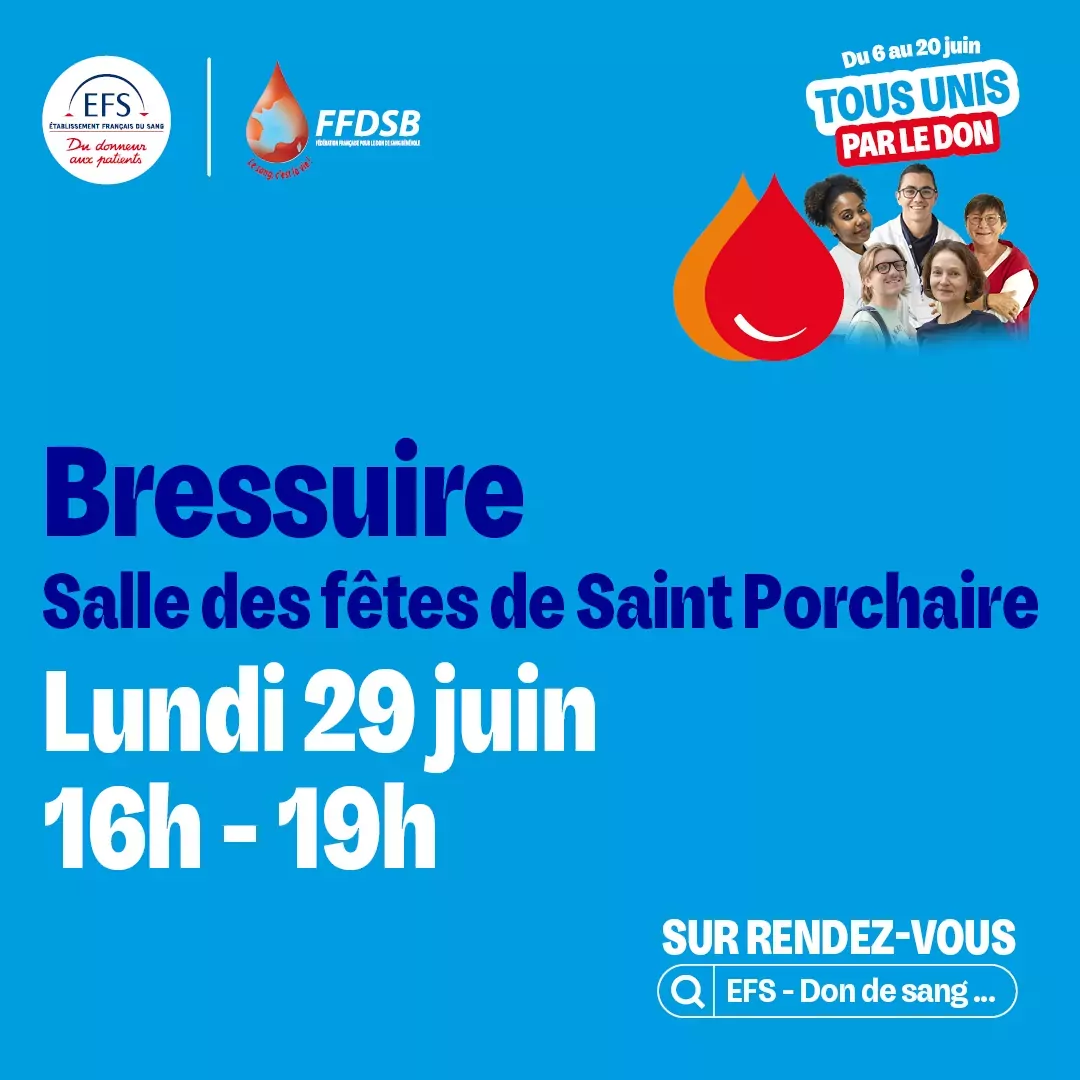 Affiche don du sang
