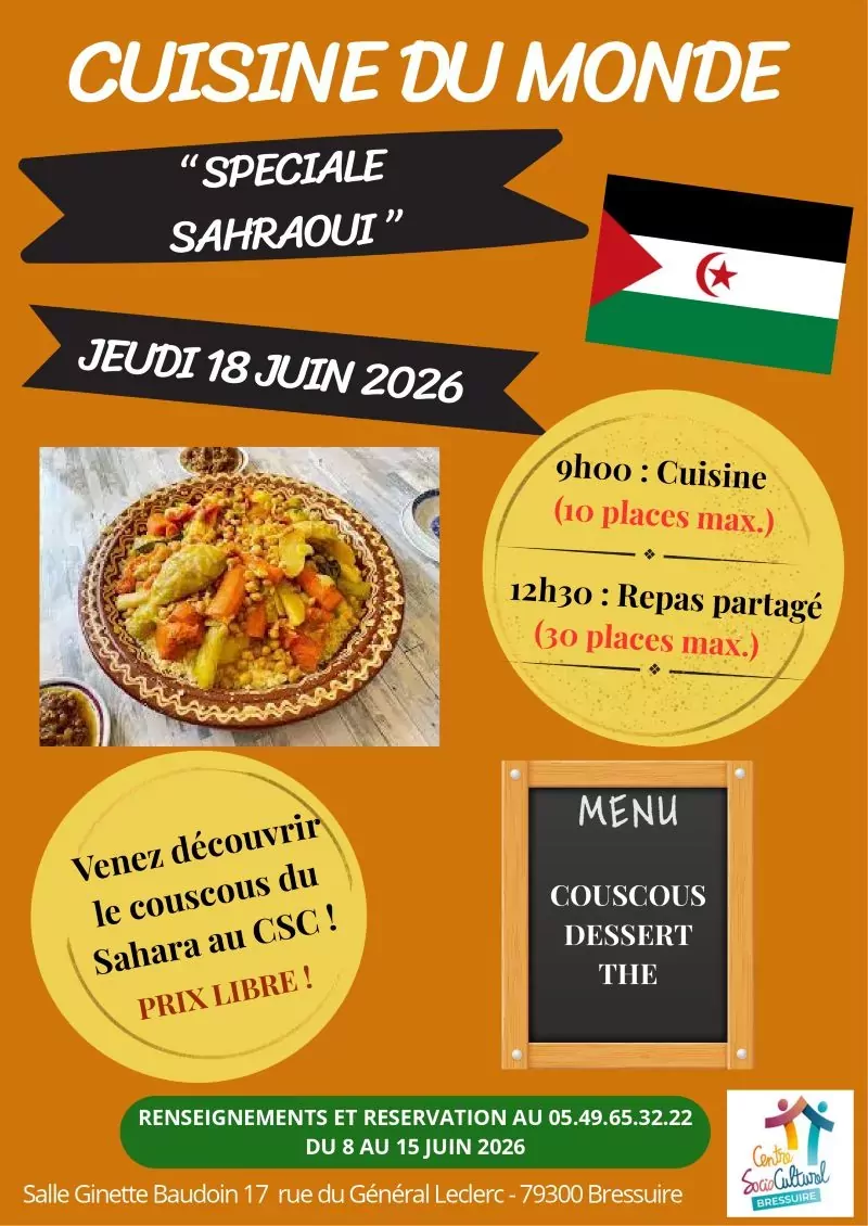Affiche cuisine du monde