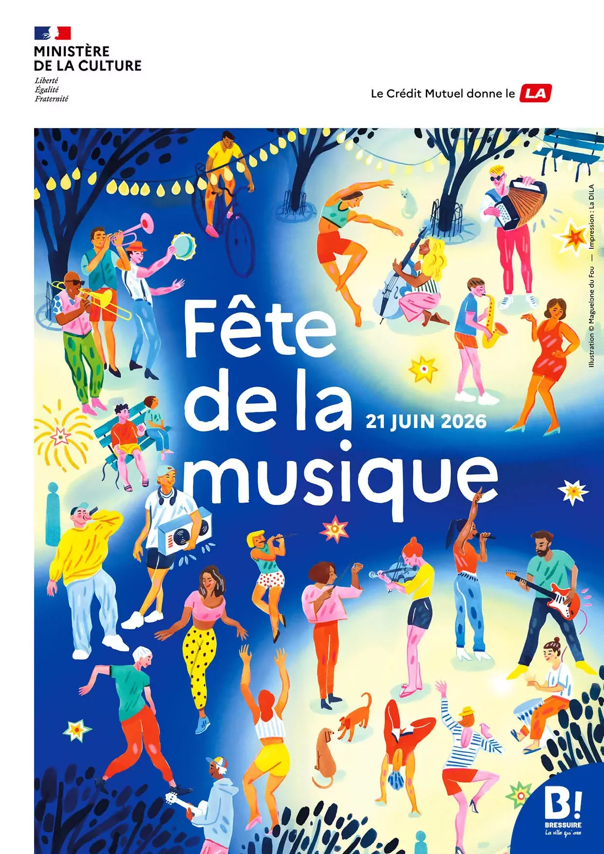 Fête de la Musique 2026 - Affiche