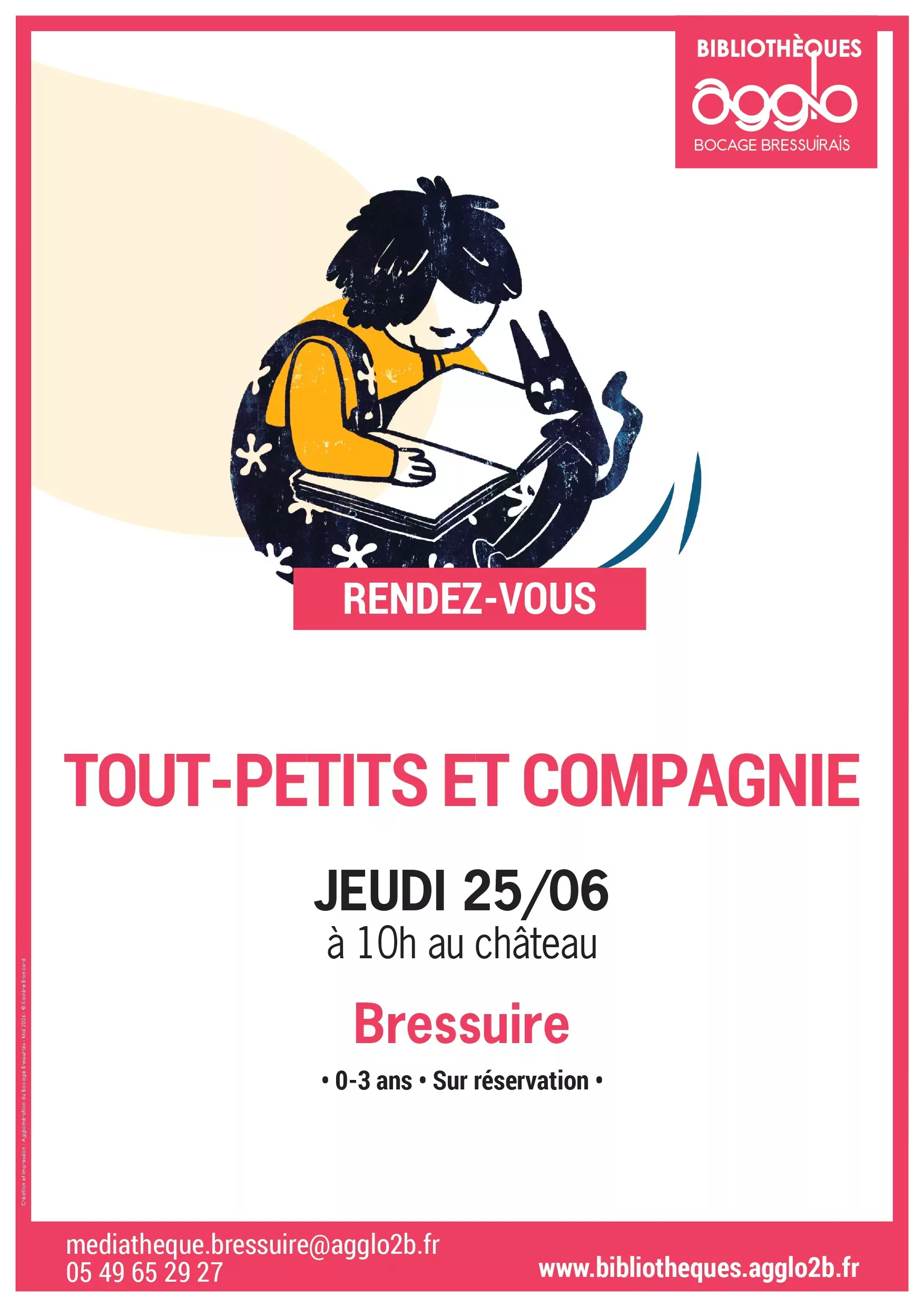Affiche tout-petit et compagnie