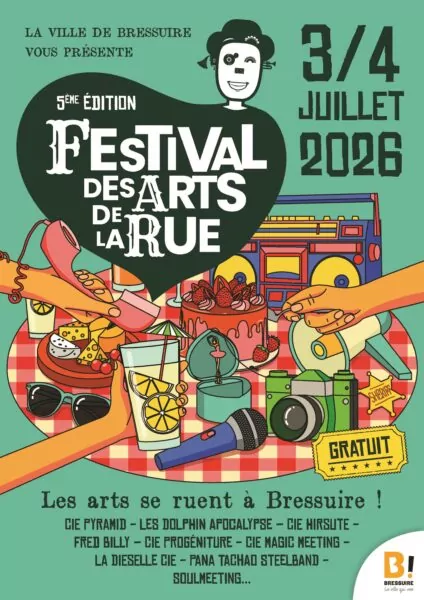 Festival des Arts de la Rue (FAR) 2026 - Affiche