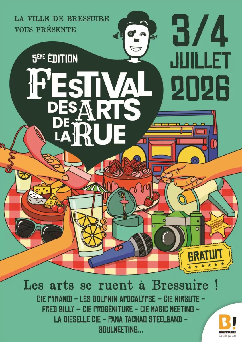 Festival des Arts de la Rue (FAR) 2026 - Affiche