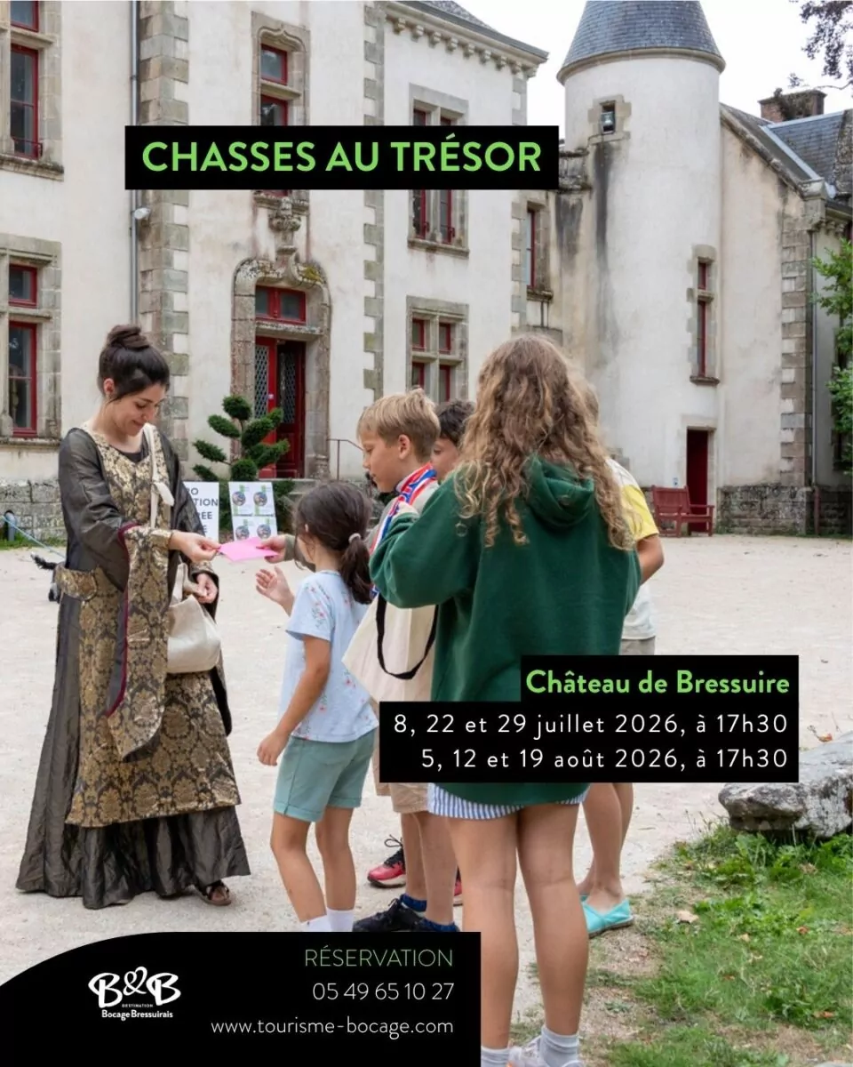 Affiche chasse au trésor