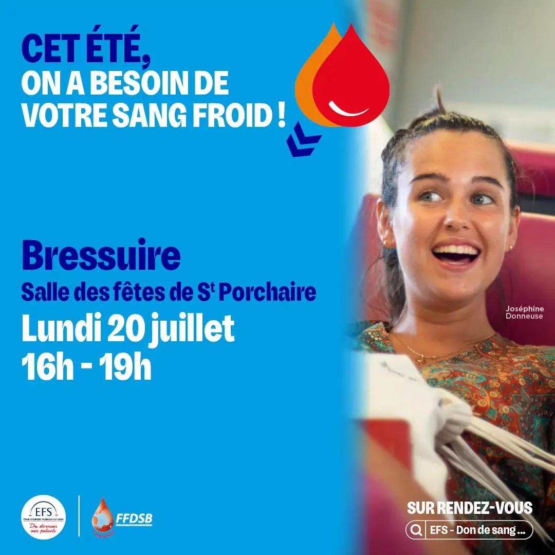 Affiche don du sang