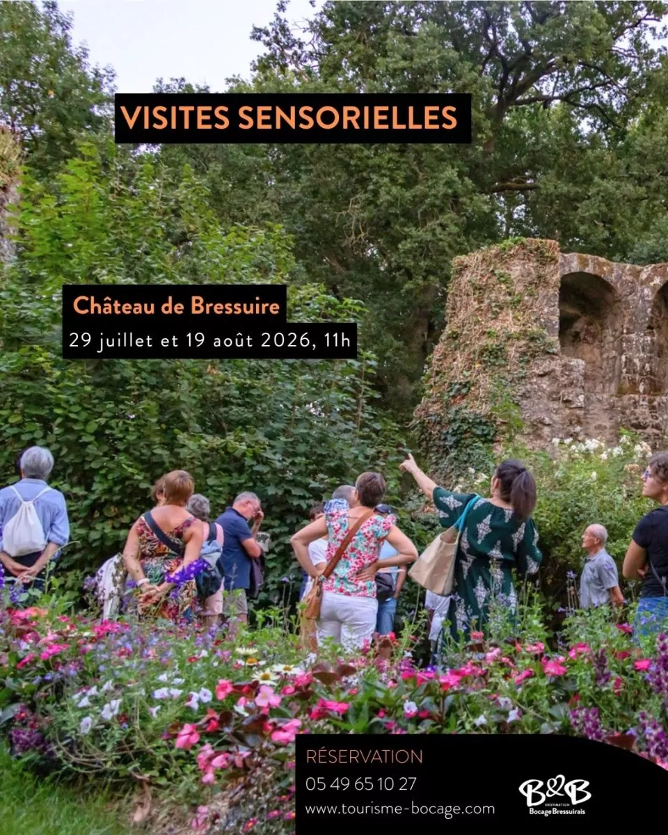 Affiche visite sensorielle