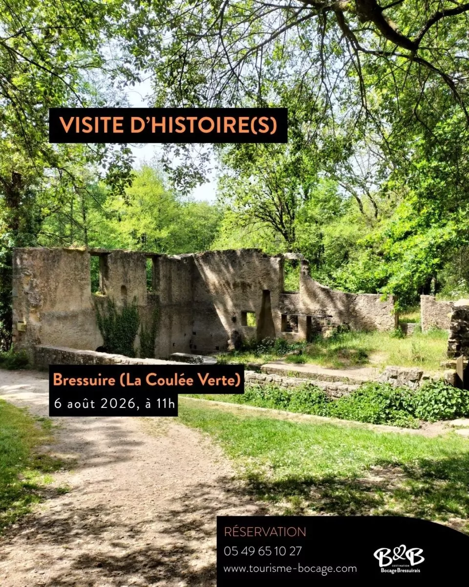 Affiche visite d'histoire