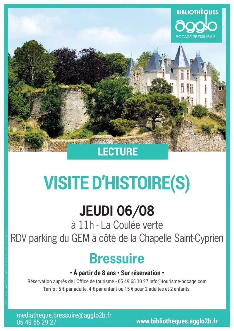Affiche visite d'histoire