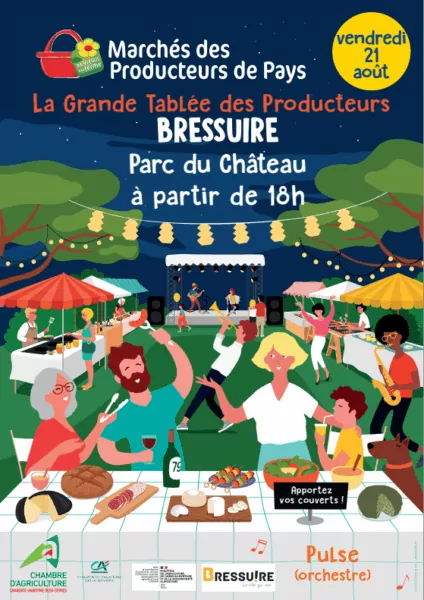 Affiche marché des producteurs