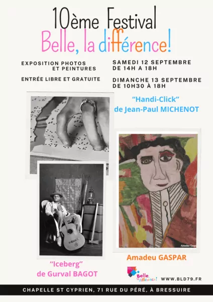 Affiche exposition belle la différence