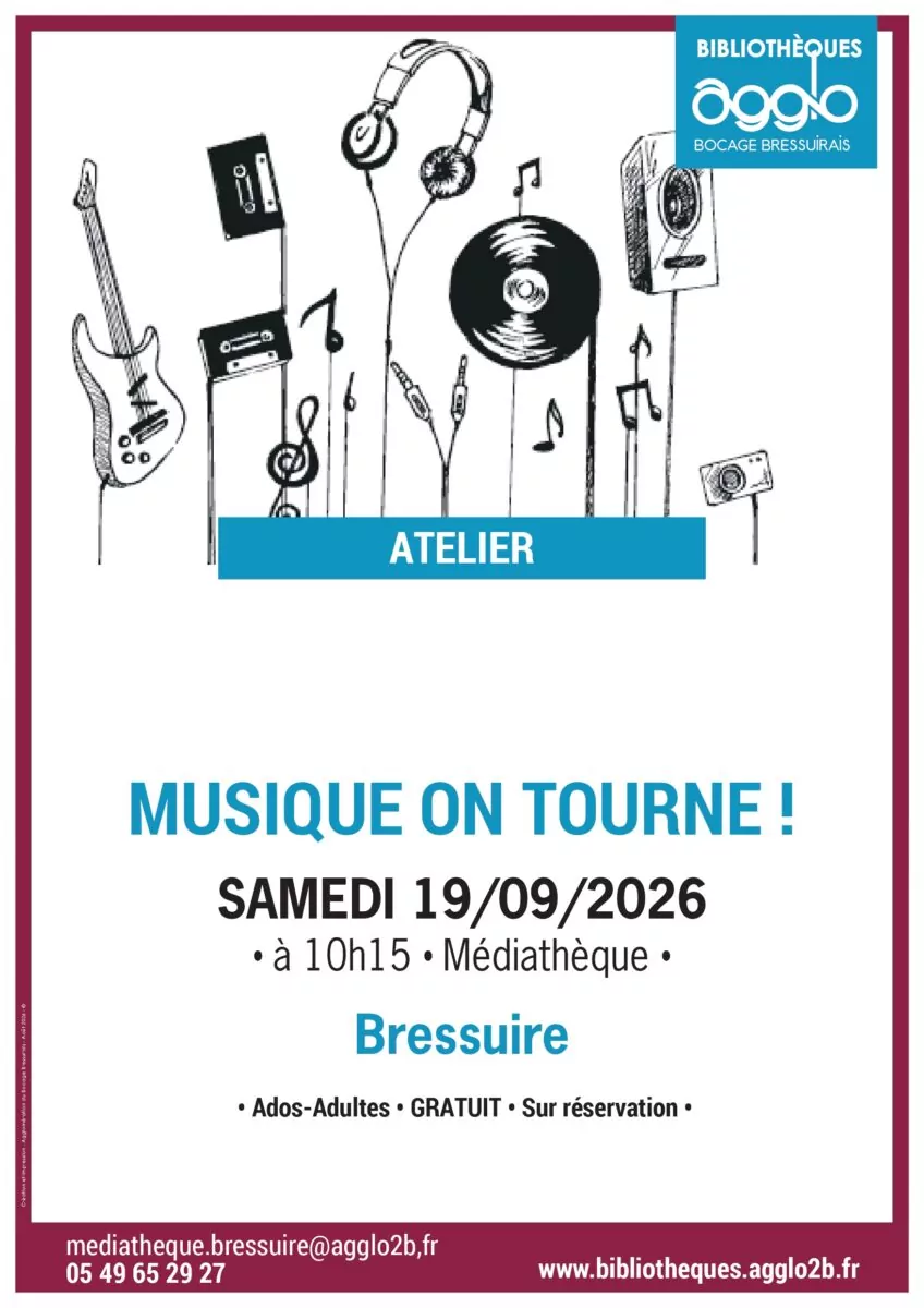 Affiche musique on tourne