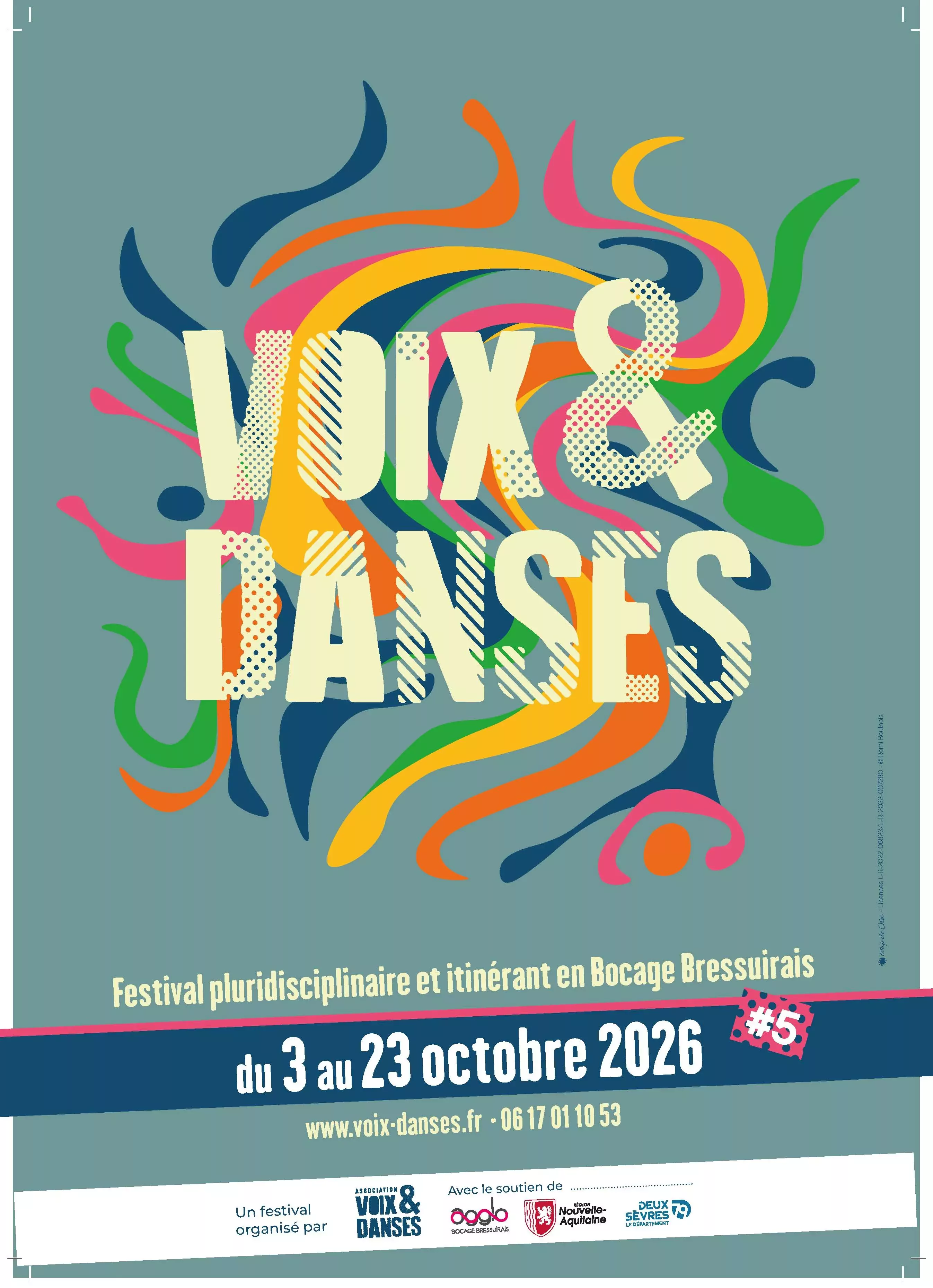 Affiche voix et danses