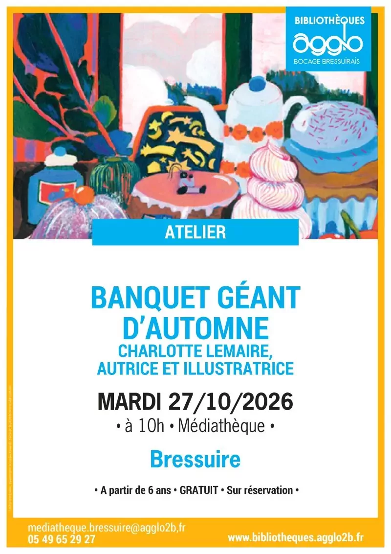 Affiche BANQUET GÉANT D’AUTOMNE