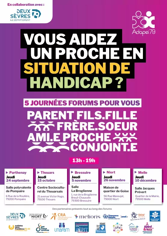 Affiche forum aidants