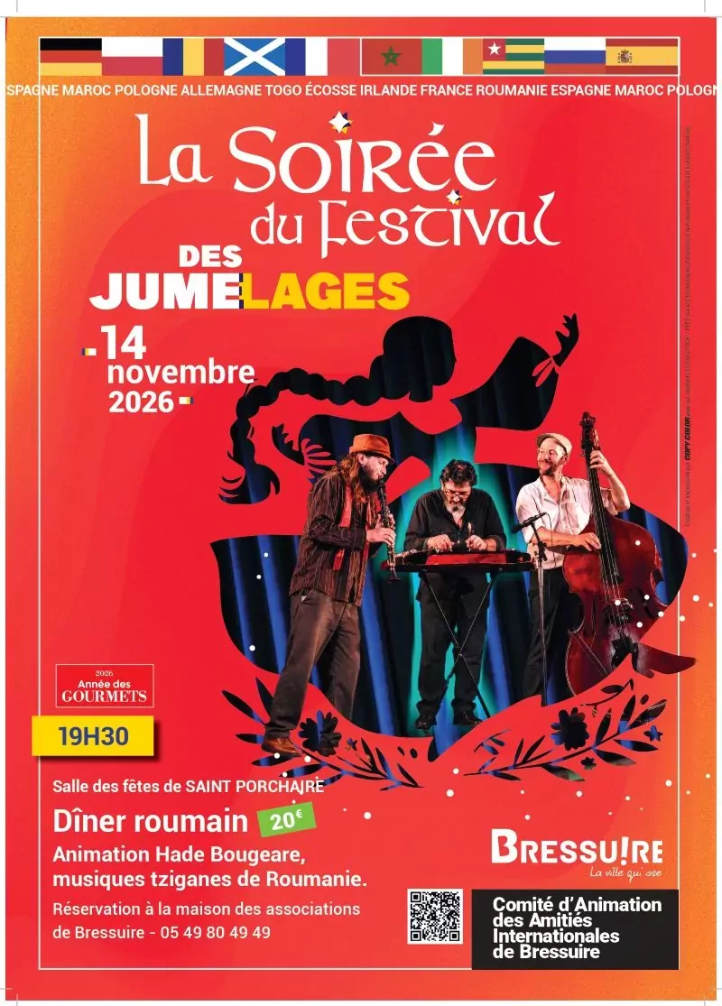 Affiche festival des jumelages